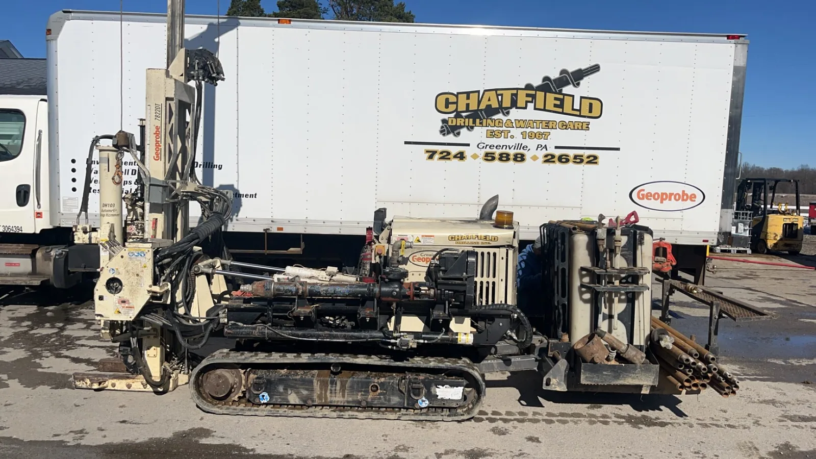 Chatfield service truck and equipment