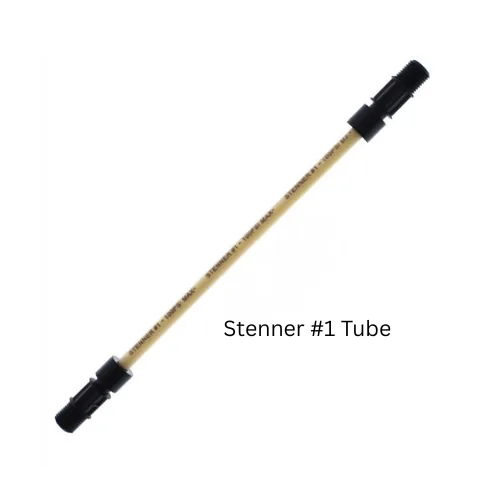 Stenner #1 replacement pump tube with black end fittings